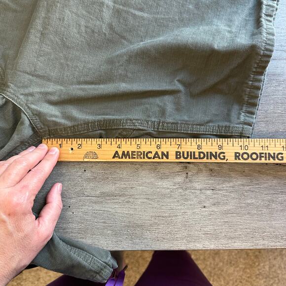 Carhartt Relaxed Fit Ripstop Cargo Work Shorts Moss Green 46 - Picture 12 of 13